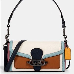 Coach Jade Shoulder Bag In Colorblock